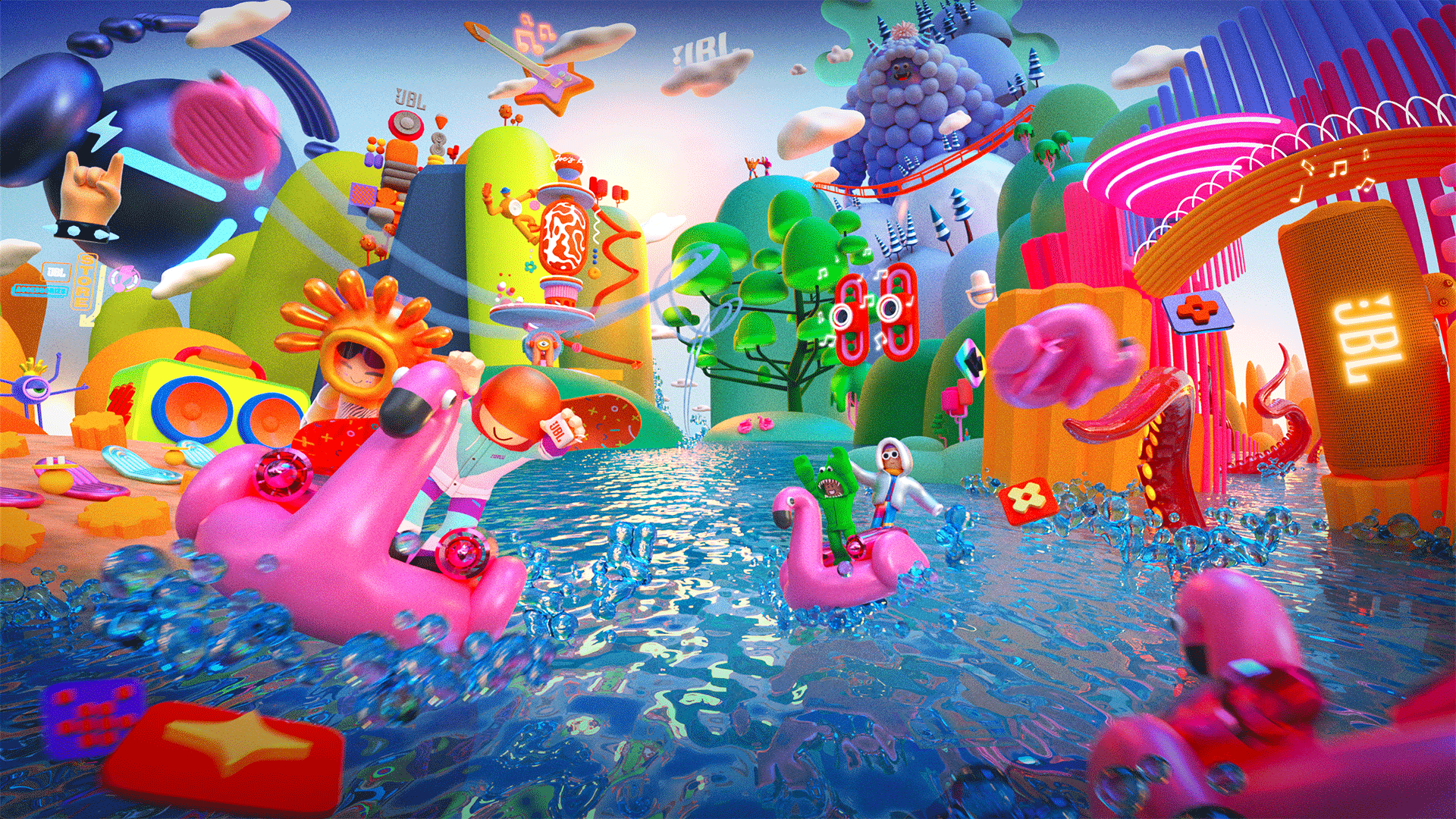 JBL Land – Gaming Concept Design